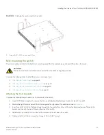 Preview for 31 page of Extreme Networks ExtremeSwitching SLX 9140 Hardware Installation Manual