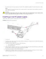 Предварительный просмотр 81 страницы Extreme Networks ExtremeSwitching SLX 9540 Hardware Installation Manual