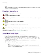 Preview for 30 page of Extreme Networks ExtremeSwitching VDX 6740 Hardware Installation Manual