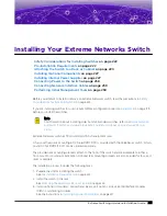 Preview for 221 page of Extreme Networks ExtremeSwitching X435 Series Hardware Installation Manual