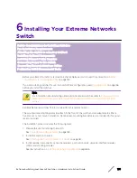 Preview for 179 page of Extreme Networks ExtremeSwitching X440-G2 Series Hardware Installation Manual