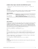 Предварительный просмотр 179 страницы Extreme Networks ExtremeWare 7.3.0 Command Reference Manual