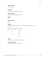 Предварительный просмотр 409 страницы Extreme Networks ExtremeWare 7.3.0 Command Reference Manual