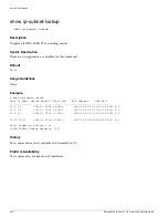 Предварительный просмотр 928 страницы Extreme Networks ExtremeWare 7.3.0 Command Reference Manual