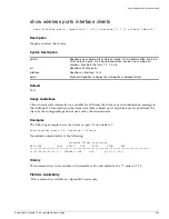 Предварительный просмотр 945 страницы Extreme Networks ExtremeWare 7.3.0 Command Reference Manual