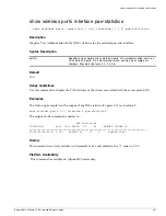Предварительный просмотр 947 страницы Extreme Networks ExtremeWare 7.3.0 Command Reference Manual