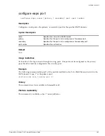 Предварительный просмотр 981 страницы Extreme Networks ExtremeWare 7.3.0 Command Reference Manual