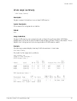 Предварительный просмотр 997 страницы Extreme Networks ExtremeWare 7.3.0 Command Reference Manual