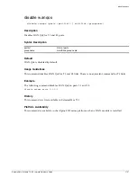 Предварительный просмотр 1727 страницы Extreme Networks ExtremeWare 7.3.0 Command Reference Manual