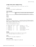 Предварительный просмотр 1905 страницы Extreme Networks ExtremeWare 7.3.0 Command Reference Manual