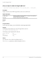 Предварительный просмотр 164 страницы Extreme Networks ExtremeWare XOS 11.0 Command Reference Manual