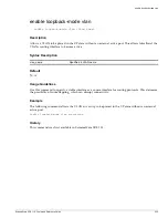 Предварительный просмотр 255 страницы Extreme Networks ExtremeWare XOS 11.0 Command Reference Manual