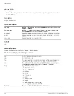 Предварительный просмотр 278 страницы Extreme Networks ExtremeWare XOS 11.0 Command Reference Manual
