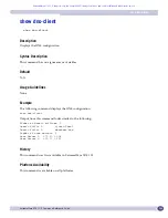 Предварительный просмотр 103 страницы Extreme Networks ExtremeWare XOS 11.5 Command Reference Manual