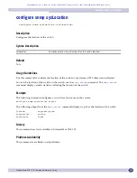 Предварительный просмотр 127 страницы Extreme Networks ExtremeWare XOS 11.5 Command Reference Manual