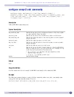 Предварительный просмотр 131 страницы Extreme Networks ExtremeWare XOS 11.5 Command Reference Manual