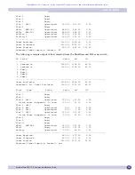 Предварительный просмотр 205 страницы Extreme Networks ExtremeWare XOS 11.5 Command Reference Manual