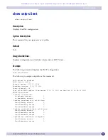 Предварительный просмотр 235 страницы Extreme Networks ExtremeWare XOS 11.5 Command Reference Manual