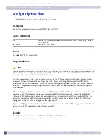 Предварительный просмотр 302 страницы Extreme Networks ExtremeWare XOS 11.5 Command Reference Manual