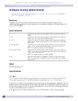 Предварительный просмотр 328 страницы Extreme Networks ExtremeWare XOS 11.5 Command Reference Manual