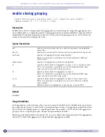 Предварительный просмотр 360 страницы Extreme Networks ExtremeWare XOS 11.5 Command Reference Manual