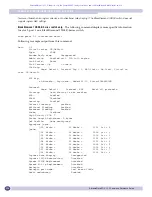 Предварительный просмотр 396 страницы Extreme Networks ExtremeWare XOS 11.5 Command Reference Manual