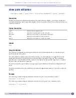 Предварительный просмотр 403 страницы Extreme Networks ExtremeWare XOS 11.5 Command Reference Manual
