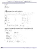 Предварительный просмотр 408 страницы Extreme Networks ExtremeWare XOS 11.5 Command Reference Manual