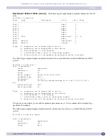 Предварительный просмотр 409 страницы Extreme Networks ExtremeWare XOS 11.5 Command Reference Manual