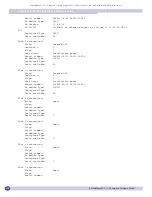 Предварительный просмотр 410 страницы Extreme Networks ExtremeWare XOS 11.5 Command Reference Manual