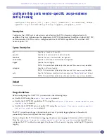 Предварительный просмотр 463 страницы Extreme Networks ExtremeWare XOS 11.5 Command Reference Manual