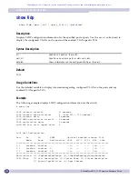 Предварительный просмотр 498 страницы Extreme Networks ExtremeWare XOS 11.5 Command Reference Manual
