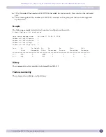 Предварительный просмотр 505 страницы Extreme Networks ExtremeWare XOS 11.5 Command Reference Manual