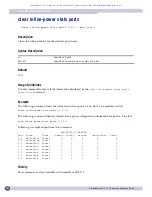 Предварительный просмотр 508 страницы Extreme Networks ExtremeWare XOS 11.5 Command Reference Manual