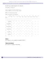 Предварительный просмотр 698 страницы Extreme Networks ExtremeWare XOS 11.5 Command Reference Manual