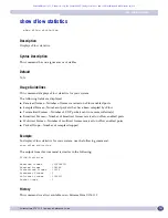 Предварительный просмотр 701 страницы Extreme Networks ExtremeWare XOS 11.5 Command Reference Manual