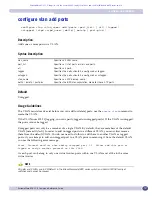 Предварительный просмотр 737 страницы Extreme Networks ExtremeWare XOS 11.5 Command Reference Manual