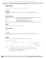 Предварительный просмотр 774 страницы Extreme Networks ExtremeWare XOS 11.5 Command Reference Manual