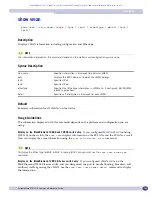 Предварительный просмотр 785 страницы Extreme Networks ExtremeWare XOS 11.5 Command Reference Manual