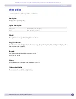 Предварительный просмотр 825 страницы Extreme Networks ExtremeWare XOS 11.5 Command Reference Manual