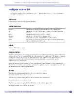 Предварительный просмотр 831 страницы Extreme Networks ExtremeWare XOS 11.5 Command Reference Manual