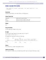 Предварительный просмотр 853 страницы Extreme Networks ExtremeWare XOS 11.5 Command Reference Manual