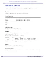 Предварительный просмотр 922 страницы Extreme Networks ExtremeWare XOS 11.5 Command Reference Manual