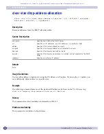Предварительный просмотр 948 страницы Extreme Networks ExtremeWare XOS 11.5 Command Reference Manual