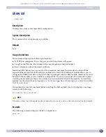 Предварительный просмотр 1029 страницы Extreme Networks ExtremeWare XOS 11.5 Command Reference Manual