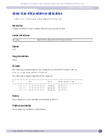 Предварительный просмотр 1035 страницы Extreme Networks ExtremeWare XOS 11.5 Command Reference Manual