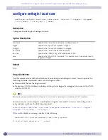Предварительный просмотр 1062 страницы Extreme Networks ExtremeWare XOS 11.5 Command Reference Manual