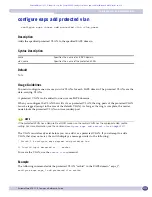 Предварительный просмотр 1115 страницы Extreme Networks ExtremeWare XOS 11.5 Command Reference Manual