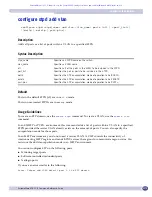 Предварительный просмотр 1175 страницы Extreme Networks ExtremeWare XOS 11.5 Command Reference Manual