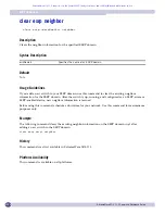 Предварительный просмотр 1238 страницы Extreme Networks ExtremeWare XOS 11.5 Command Reference Manual